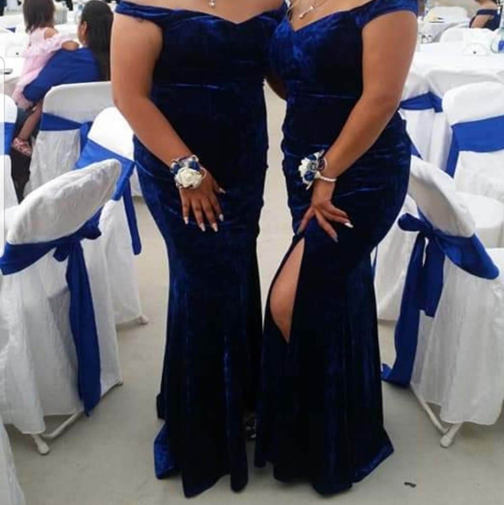 Royal Blue Dress